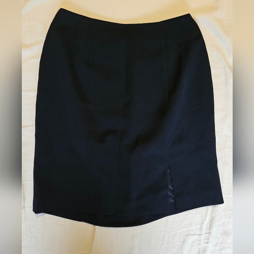 Navy Charter Club Skirt - Petite
